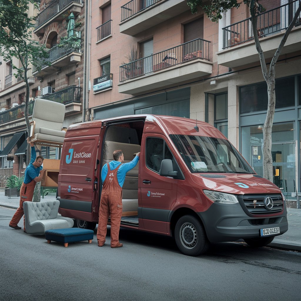 Vaciado de viviendas afectadas por síndrome de Diógenes en Sant Vicenç dels Horts